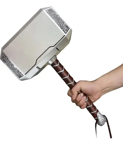 Martillo de Thor Mjölnir – 45 cm Tamaño Real | Cosplay de Alta Calidad