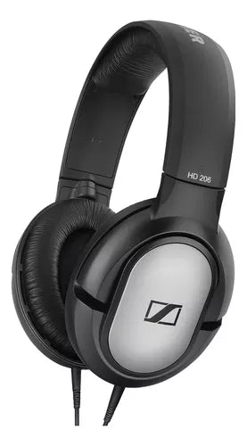 Auriculares Sennheiser HD 206 – Audio Estéreo de Alta Fidelidad | Color Plata