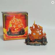 Figura Calcifer Con Luz - Castillo Ambulante Ghibli Anime