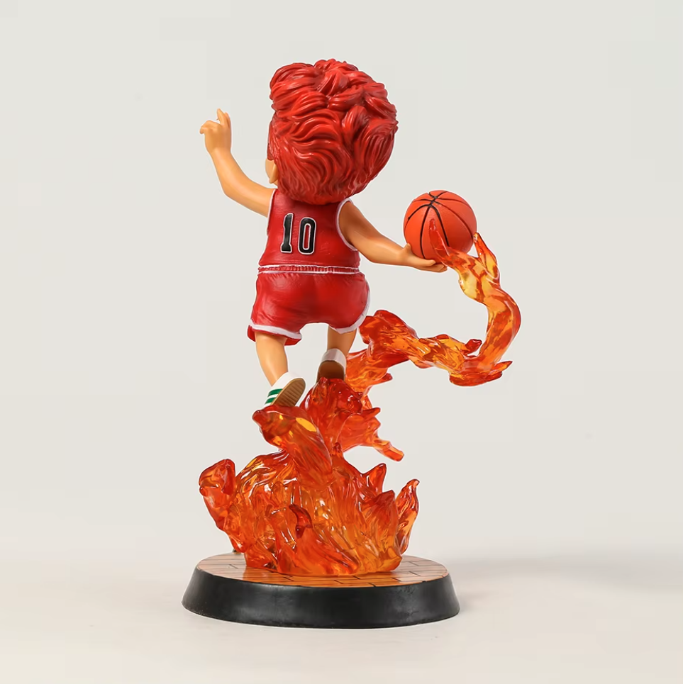Figura Slam Dunk Hanamichi Basquetbol Anime 20cm Con Luz