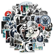 50 Stickers De Moon Knight - Pegatina Marvel Disney Heroes