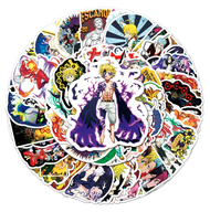 50 Stickers Seven Deadly Sins - Los Siete Pecados Capitales
