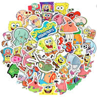 50 Stickers Bob Esponja  / Calcomania / Autoadhesivo