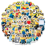50 Stickers Minions - Autoadhesivo - Mi Villano Favorito