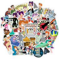 50 Stickers Futurama - Calcomanias Pegatinas