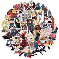 50 Stickers Anime Full Metal Alchemist Vinilo Pegatina