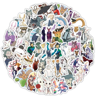 50 Stickers Anime Beastars Pegatina Impermeable Taza Tazon