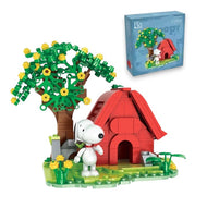 Snoppy Woodstock Armable Mini Bloques Modelo Casa