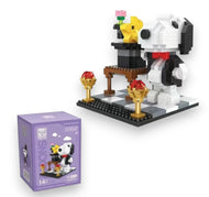 Snoppy Woodstock Armable Mini Bloques Smokin