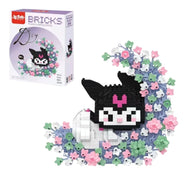 Mini Bloques Armables Kuromi Luna – Figura 3D caja