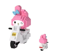 Mini Bloques Armables Melody En Moto – Figura 3D sin caja