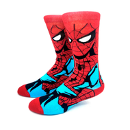Calcetines Spiderman Caricatura Dibujo Anime