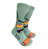 Calcetines Plankton Bob Esponja Caricatura Dibujo Anime