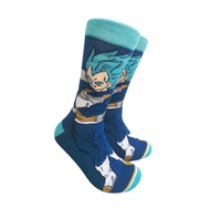 Calcetines Vegeta God Dragon Ball Caricatura Dibujo Anime