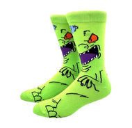 Calcetines Reptar Rugrats Caricatura Dibujo Anime