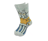 Calcetines Calamardo Tentaculos Caricatura Dibujo Anime