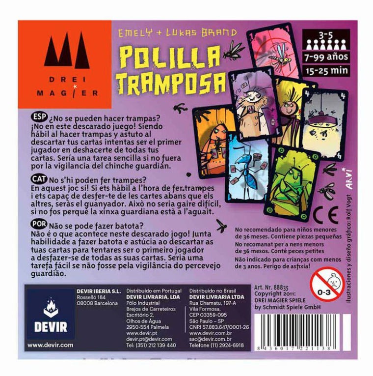 Polilla Tramposa Devir