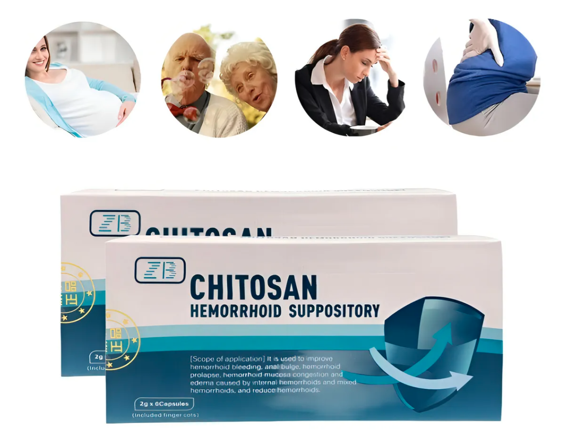 Chitosan Supositorios Para Hemorroides Sangrado 6 Unidades