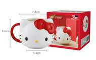 Taza Tazon Hello Kitty 3d / 475 Ml Con Caja Kawaii
