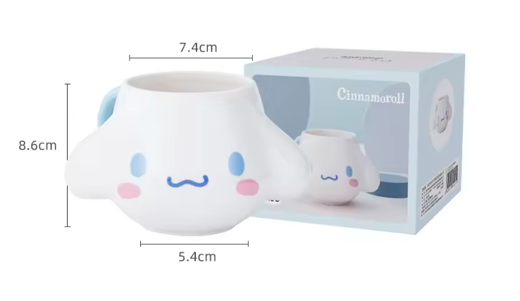Taza Tazon Cinnamonroll 3d / 475 Ml Con Caja Kawaii