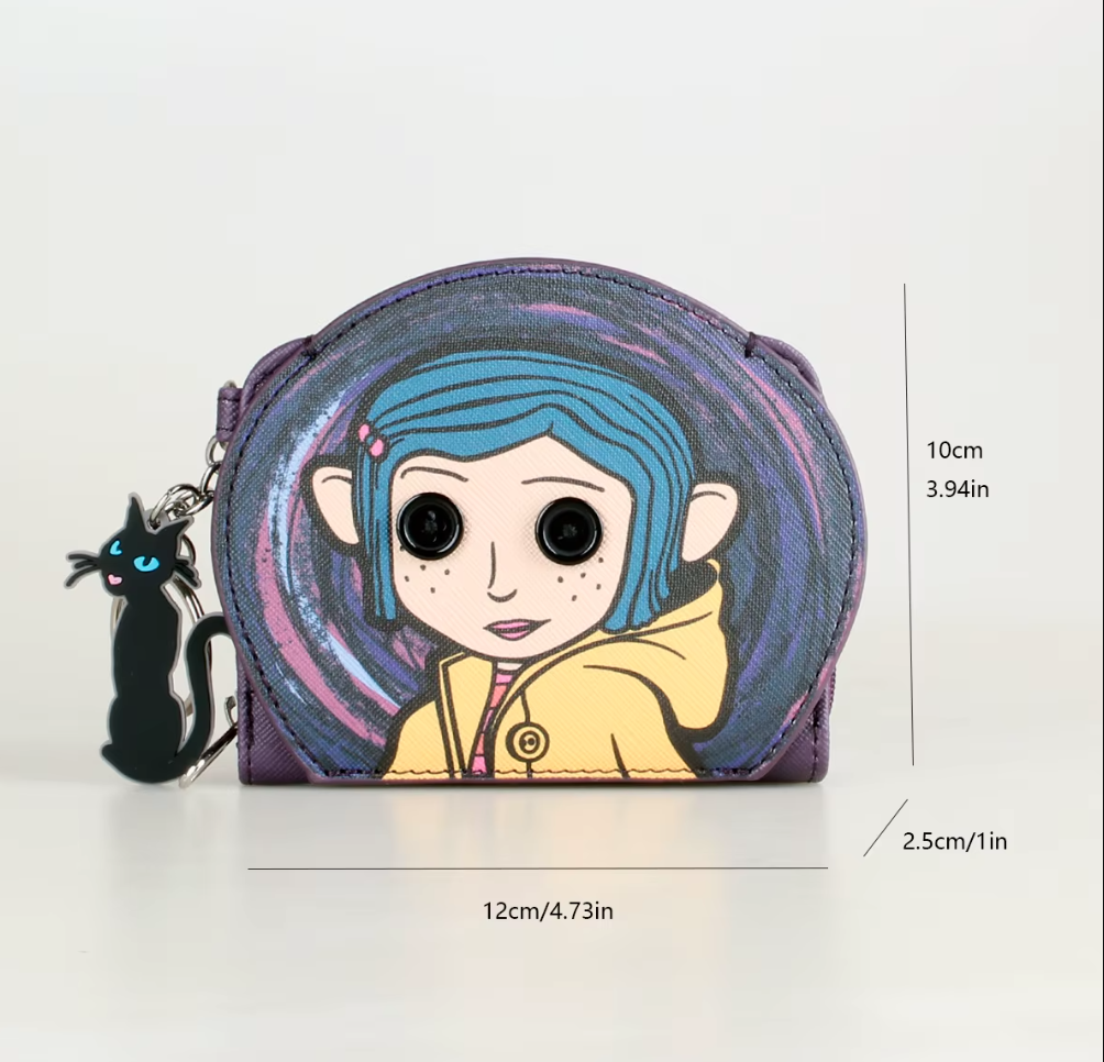 Billetera Monedero Caroline Y La Puerta Secreta