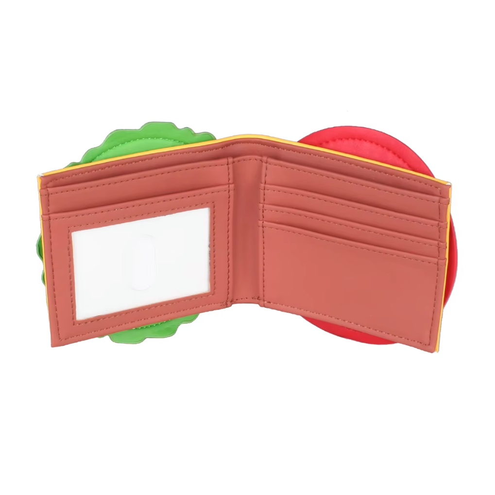 Billetera Monedero Con Forma Hamburguesa