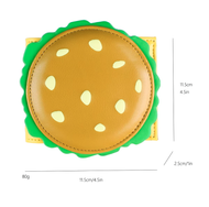 Billetera Monedero Con Forma Hamburguesa