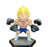 Figura De Dragon Ball Z Vegeta Musculoso Gym Gimnasio 16cm
