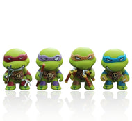 Set De 4 Figuras De Tortugas Ninjas 7 Cm