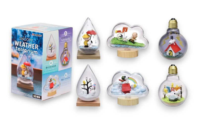 Figura Sorpresa Snoopy Coleccionable Terrario M3