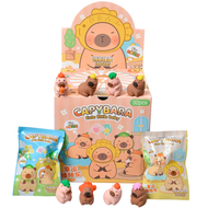 Pack 3 Borradores Goma Sorpresa Capibara Carpincho Kawaii
