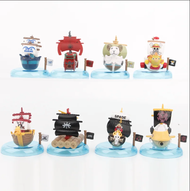 Set 8 Barcos Anime One Piece Decoracion 7 Cms