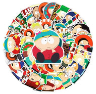 Set 50 Stickers / Calcomania South Park Kenny Cartman Stan
