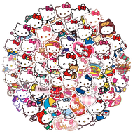 50 Stickers Hello Kitty  / Calcomanias / Pegatinas