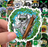 50 Stickers  Marihuana Weed Hierva / Calcomania