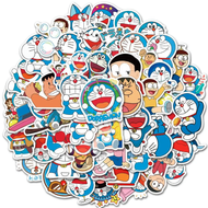 50 Stickers Doraemon El Gato Cosmico Caricatura Pegatina
