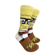 Calcetines Bob Esponja Caricatura Dibujo Anime