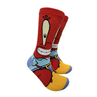 Calcetines Don Cangrejo Caricatura Dibujo Anime