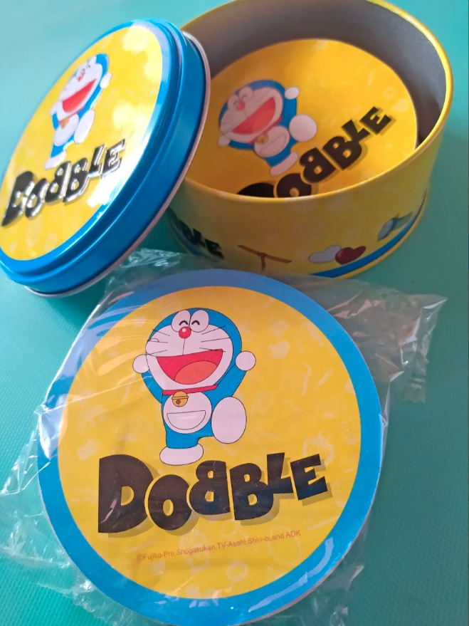 Dobble Spot It Juego De Mesa Cartas Doraemon