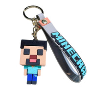 Llavero de Goma Steve Minecraft 5.5 cm Gamer