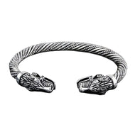 Pulsera Clasica Lobo Vikingo Nordico Elegante Moda Vintage
