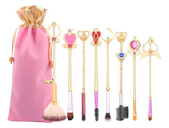 Set De Maquillaje Sailor Moon (brochas + Estuche)